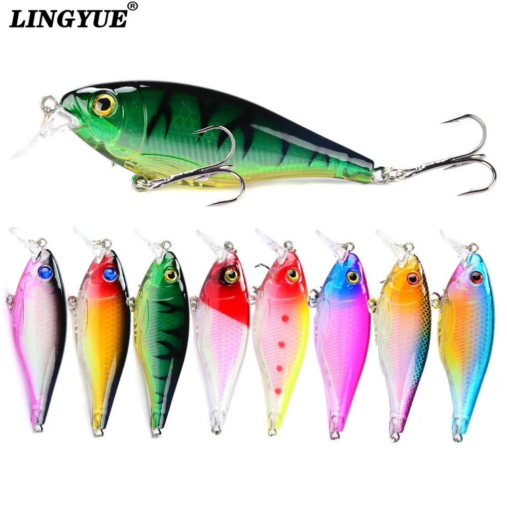 1 шт. жесткая рыболовная приманка 8 5 см/12 г|minnow bait|fishing lurefishing tackle |