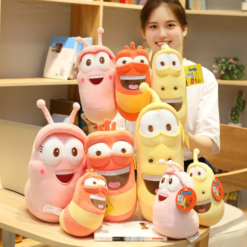 Игрушки Larva плюшевые игрушки в виде насекомых мягкая милая кукла ларва