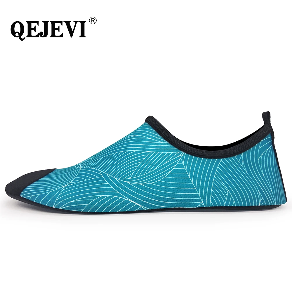 Недорогая спортивная обувь QEJEVI для мужчин и женщин летняя пляжная плавания