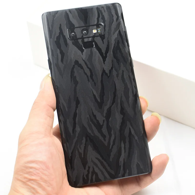 3D камуфляжная задняя пленка для samsung Galaxy Note 9 Note9 декоративная Защитная мобильного