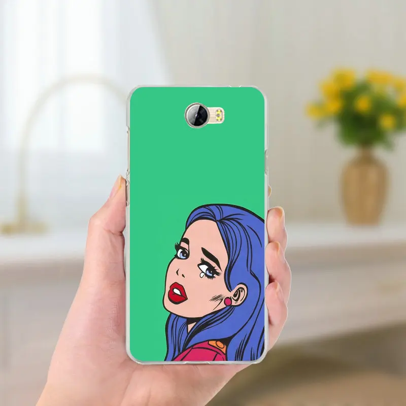 Soft TPU Phone Cases for Huawei P8 P9 P10 P20 Mate 10 Pro Y5 Y6 Y3 II Y7 Honor 6X 9 Lite Shell Cry Control Halsey Pop Art | Мобильные
