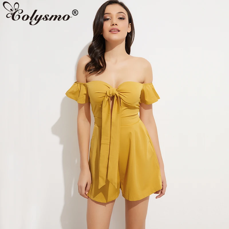 Женский Короткий комбинезон Colysmo Летний с шортами клубная одежда |