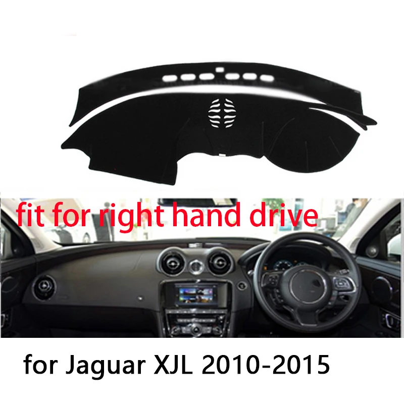 for Jaguar XJL XJ 2010-2016 right hand drive Double layer Dash Mat Dashmat Dashboard Cover Sun Shade Board Carpet | Автомобили и