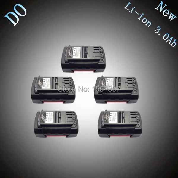 5 шт. литий ионный 3000 мАч Замена Перезаряжаемые Мощность инструмент Батарея для