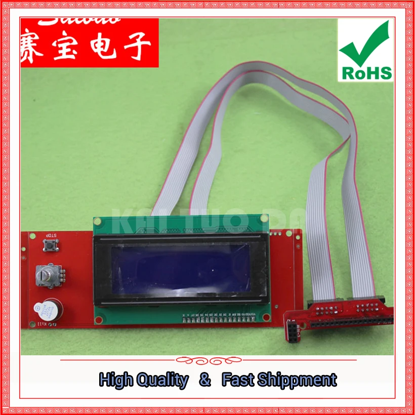 3D принтер Reprap Ramps 1 4 2004 ЖК смарт контроллер дисплей (C5B1) 0 3 кг|ramps 1.4|display 3ddisplay controller |