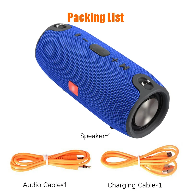 Мини Портативный беспроводной Bluetooth динамик стерео телефон радио музыка