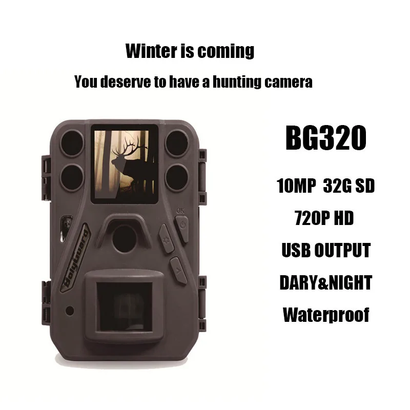 Bolyguard 10MP 720P фото ловушки охотничья камера ЖК черный ИК Ночное Видение