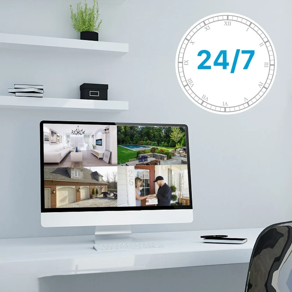 BESDER 8CH CCTV система POE NVR с 8 шт 3.0MP открытый IP67 водонепроницаемая камера безопасности