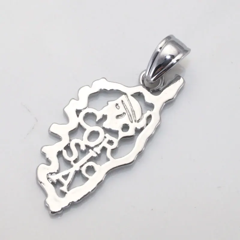 Подвеска и ожерелье с картой Корсики для женщин мужчин Карта страны | Украшения