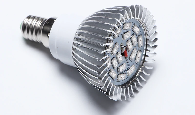 Светодиодная лампа полного спектра для выращивания растений E27 GU10 E14 цветов