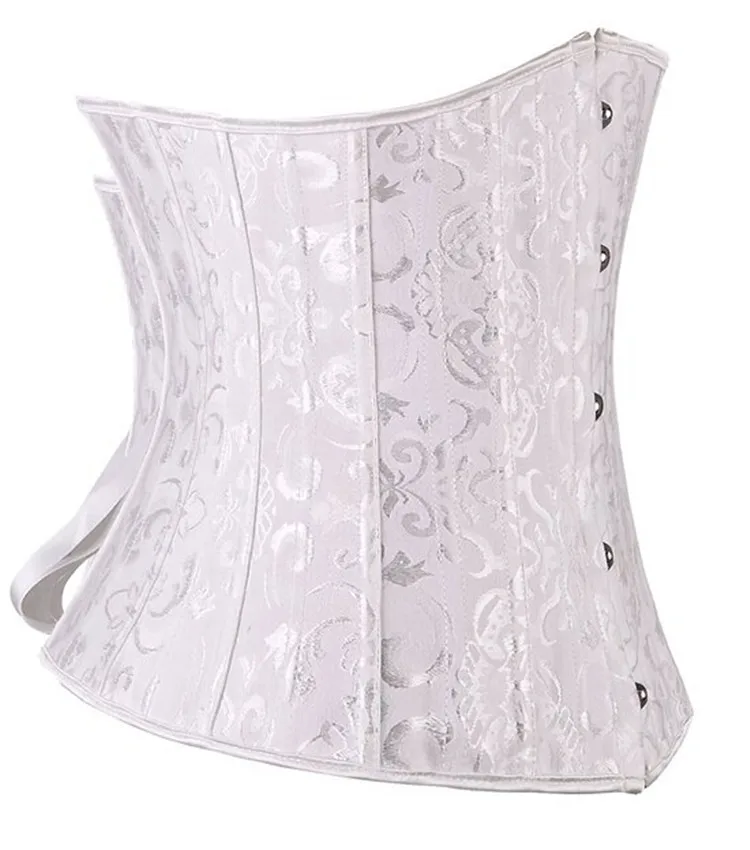Готический корсет Для женщин сексуальный под грудью Сталь костей с функцией