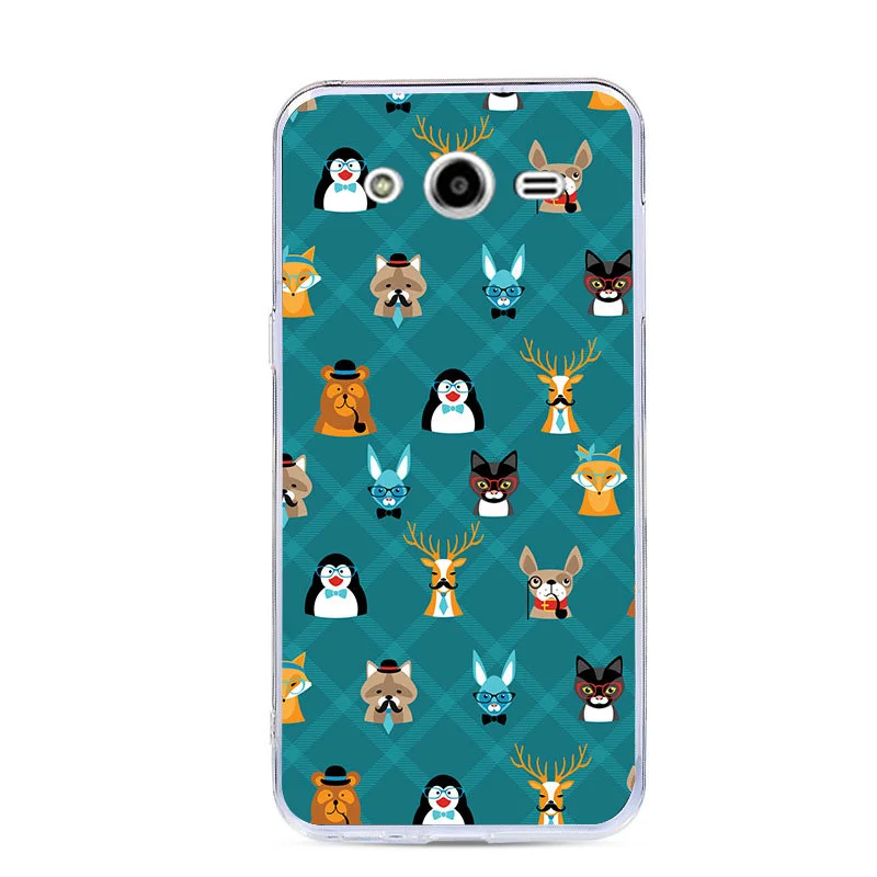 36 Для samsung Galaxy Core 2 Duos SM-G355H, DS, G355M, SM-G355h, ds Duos, 4,5 дюймов, чехол, мягкий силиконовый чехол, мультяшный цветок, чехлы для телефона, чехол s - Цвет: 36