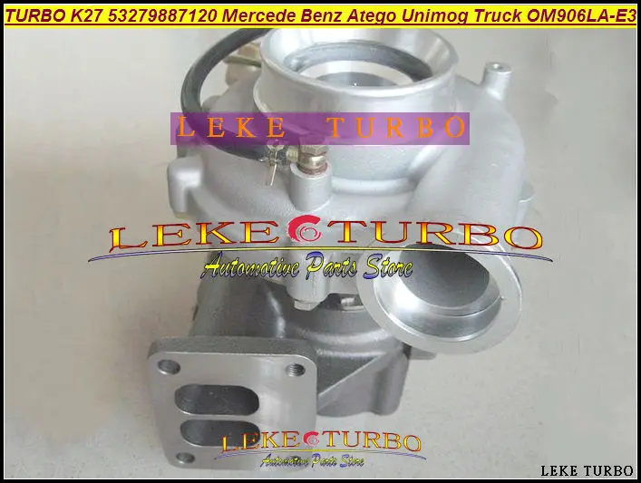 Турбокомпрессор TURBO K27 53279887120 53279707120 9060964699 A9060964699 для Mercedes Benz Atego Unimog Truck 2001- OM906LA E3 6.4L