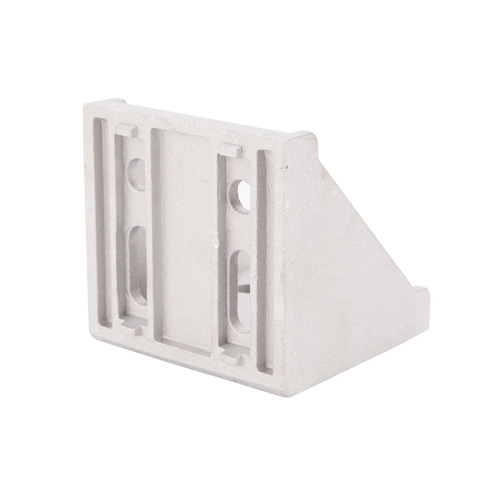 CNC DIY 8080 угловой фитинг 80x80 домашние декоративные угловые кронштейны алюминиевый профиль аксессуары разъем