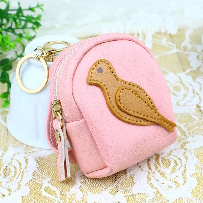 Pink Короткие Бумажники для кукол, лаковая кожа, женские сумки на молнии, мини Карманный Кошелек для монет, карты, ID, сумки, Женский кошелек, брелок, кошельки, сумка - Цвет: Pink