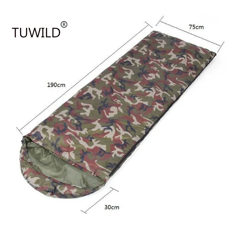 

Winter outdoor envelope type men and women camping plus cotton sleeping bag cold single thicker lunch break sleeping bag