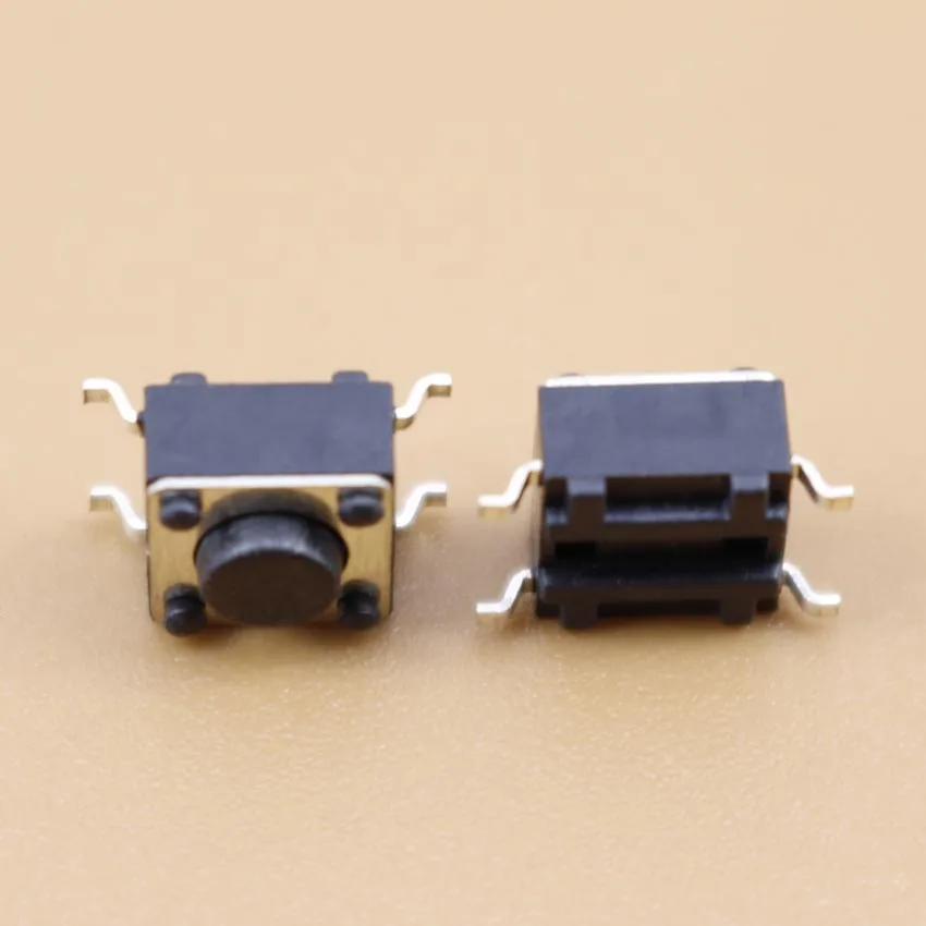 Микропереключатель YuXi SMD 4 контактный 6x6x4 3 H тактовый переключатель|switch button|switch micro