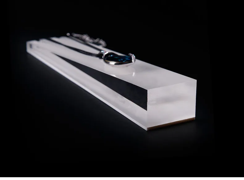 Акриловая белая прозрачная подвеска с рисунком проволоки демонстрационная