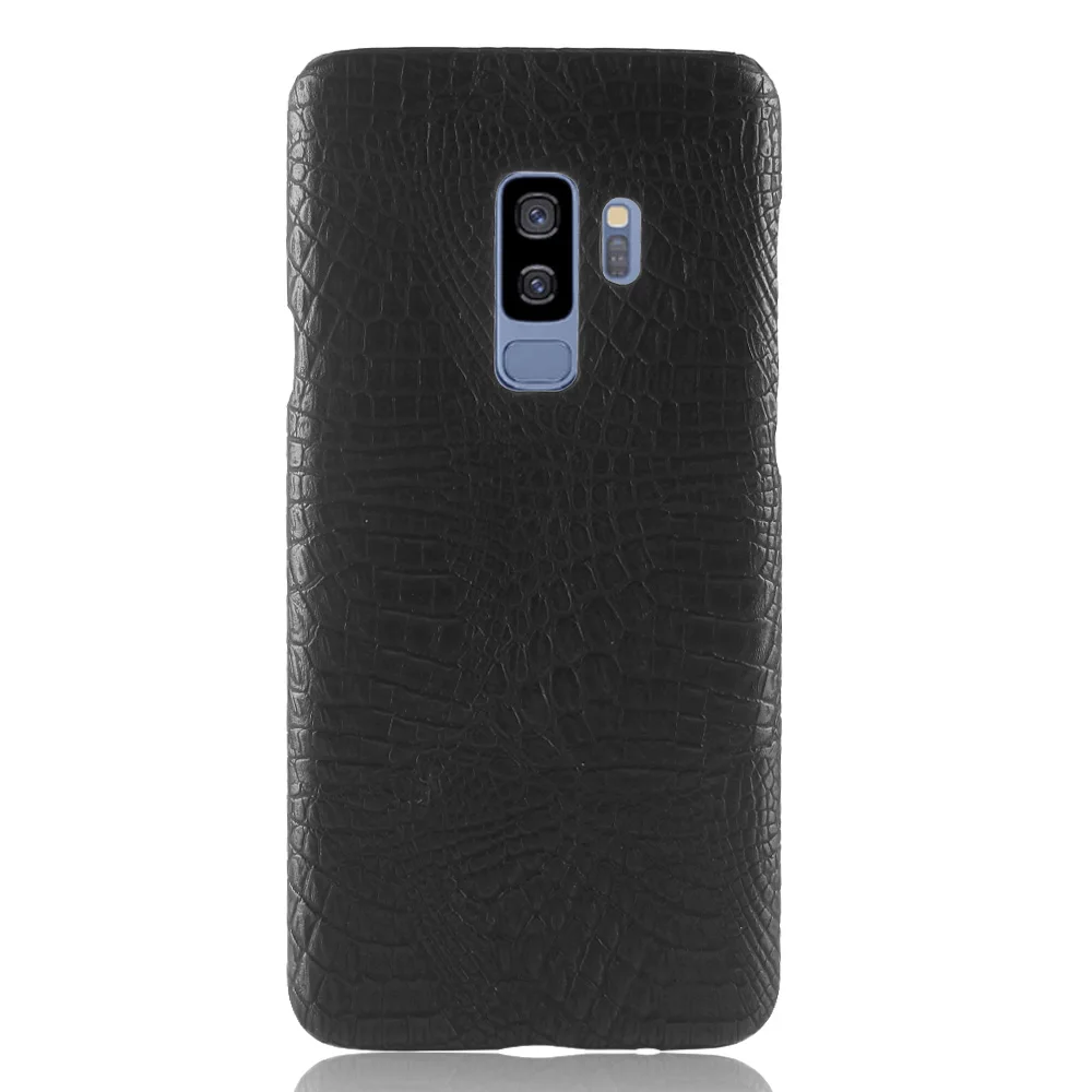 Для Samsung Galaxy S9 Plus/S9 + чехол Супер тонкий текстура крокодиловой кожи жесткий