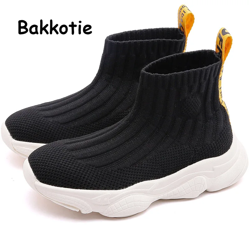 Bakkotie/Детская осенняя повседневная обувь для девочек модные мягкие спортивные