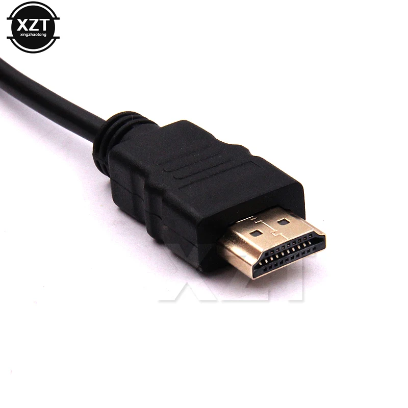 Горячая Распродажа 1 8 м 6 футов HDMI-совместимый к VGA Кабель штырь-штырь
