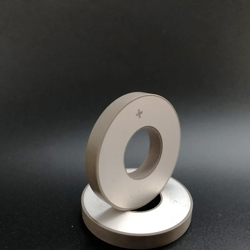 

piezoelectric slotted ring transducer 50*17*5mm piezoelectric ring ceramic