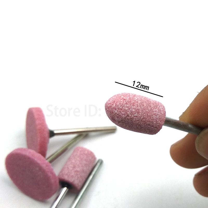 1 шт. розовый абразивный камень для вращающихся инструментов Dremel аксессуары