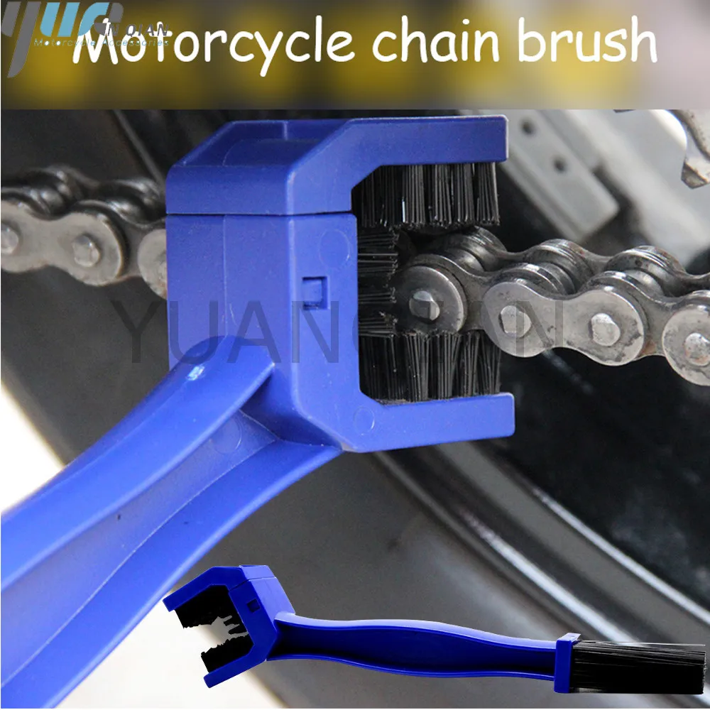 Для YAMAHA MT03 MT 07 09 10 2015 2017 универсальная велосипедная щетка для чистки цепи Шестерня