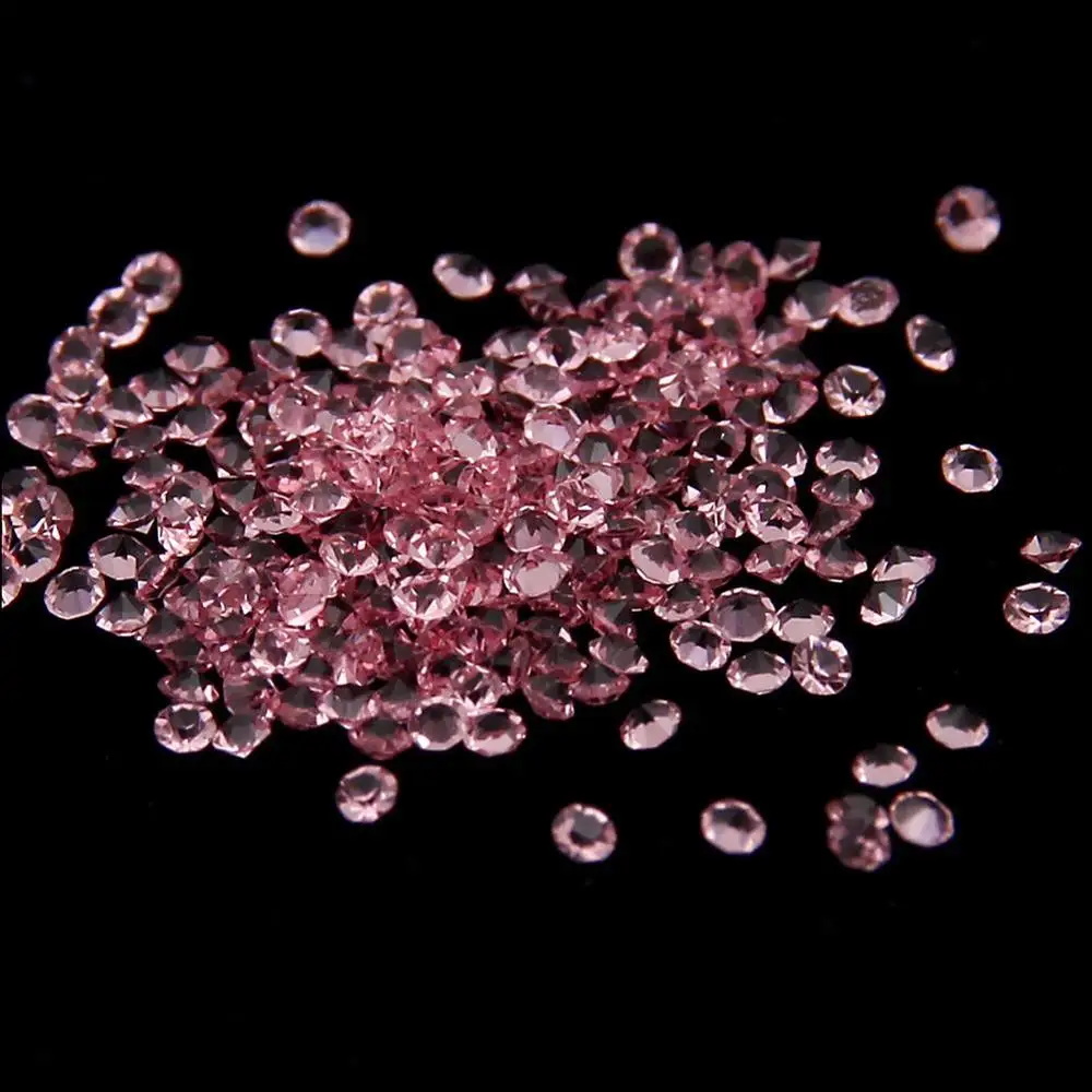 21 Light Rose 1,1 мм 1440 шт новое поступление круглые кубические красоты блестящее стекло копия циркония камни класса ААА для 3D ногтей дизайн украшения - Цвет: 21 Light Rose