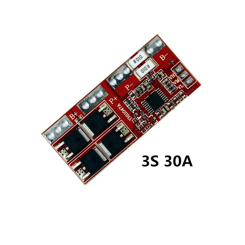 Защитная плата для литиевых батарей 3S 30А/30 А 30 BMS 3S/14 8 высокая ток автоматическое