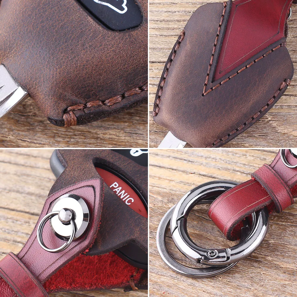 KEYYOU 4 кнопки дистанционного ключа Fob чехол с брелком для Chrysler 300/Aspen/Jeep/для Dodge