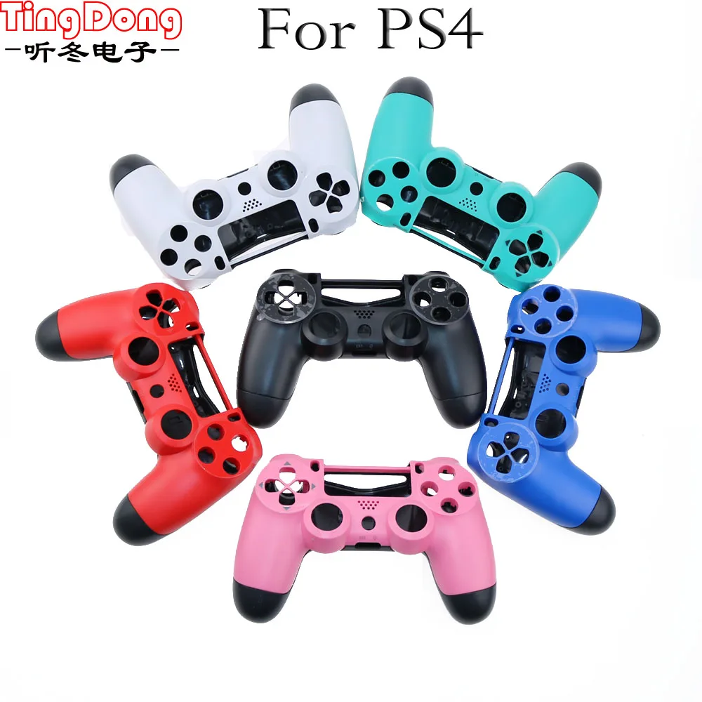 

TingDong Replace JDM-001 Controller Housing Shell for Playstation 4 PS4 Controller Front Cover Front Back Shell Case