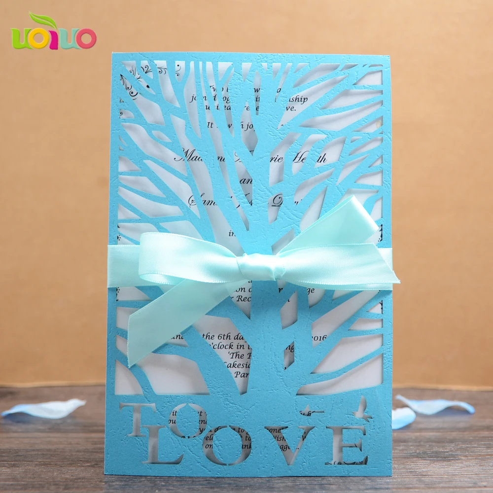 Бесплатная доставка 10 компл./лот любовь логотип роскошное свадебное дерево