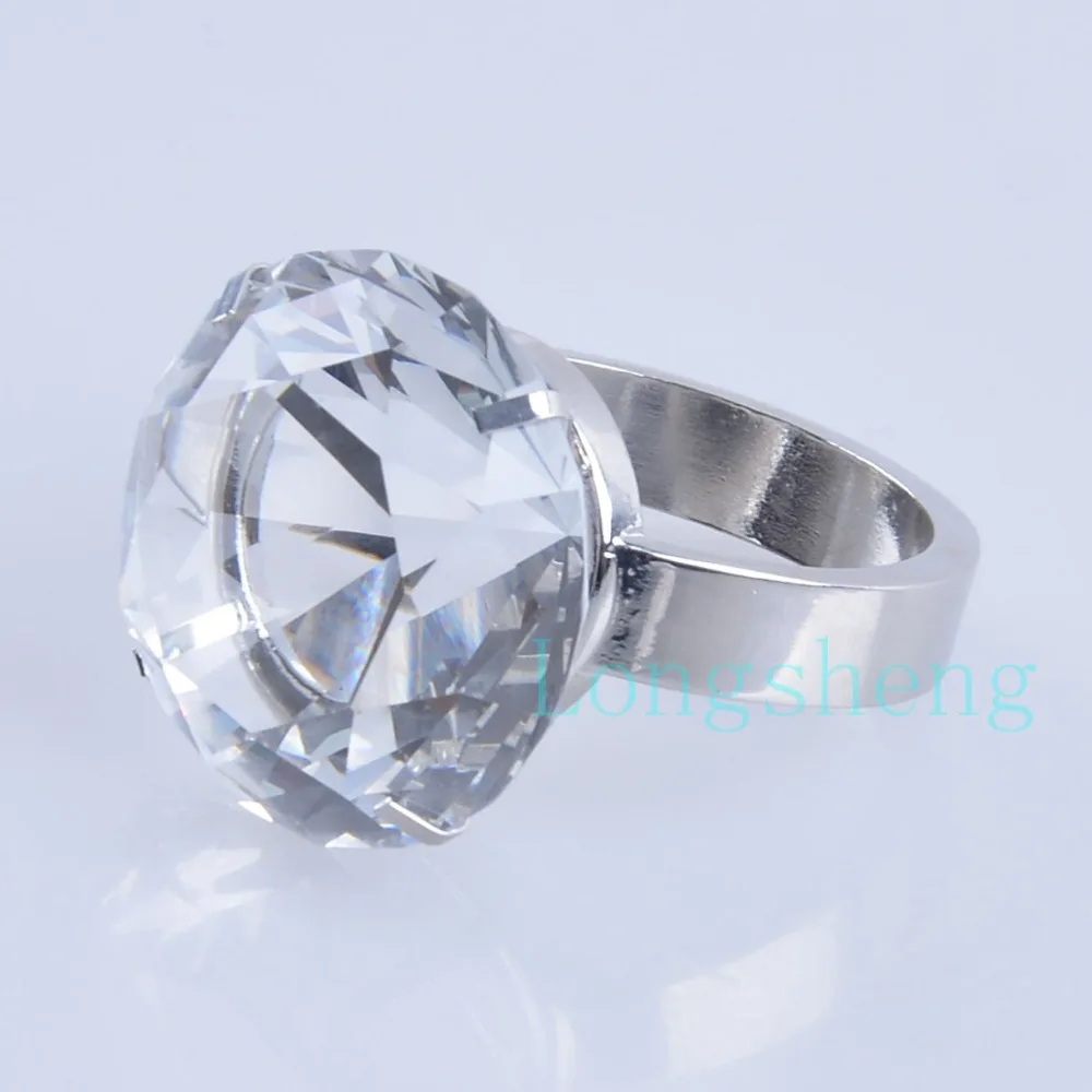 Кольца для салфеток из хрустального стекла кольцо с бриллиантами свадебных