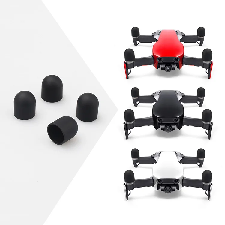 

4 шт./лот, силиконовый пылезащитный чехол для DJI Mavic Air/Spark Upgrade, аксессуары, запасные части, защитная крышка двигателя