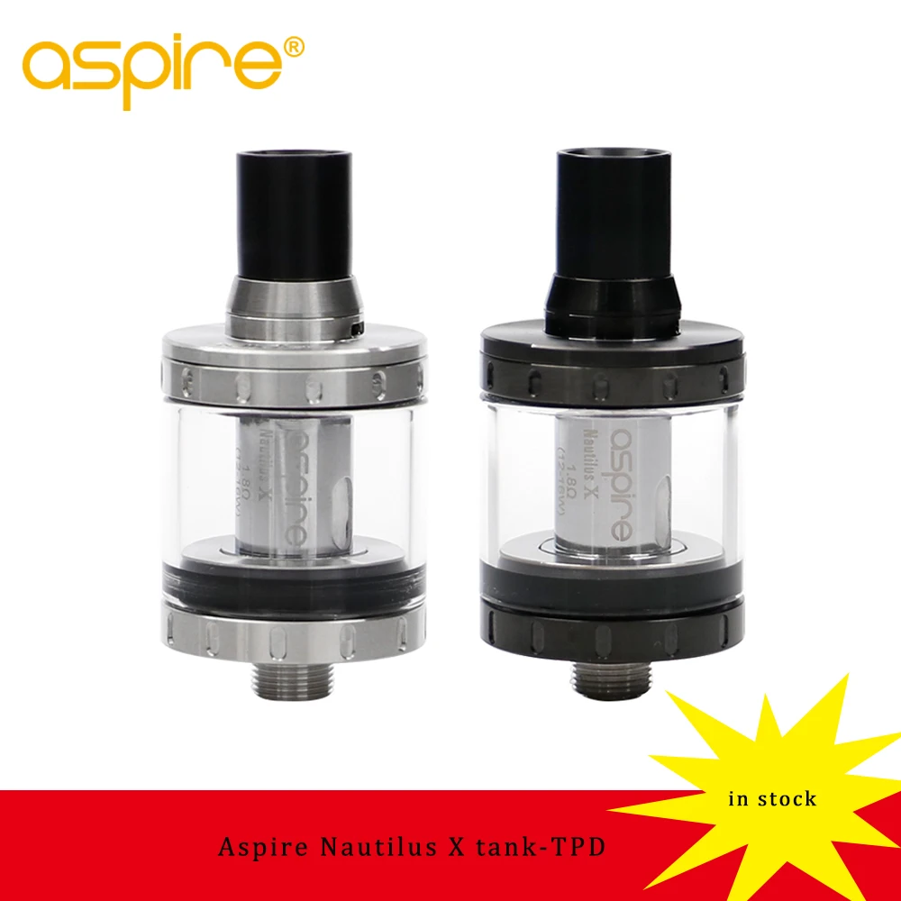 Ограничено! Aspire Nautilus X атомайзер tpd версия 2 мл емкость танк с u техническая катушка