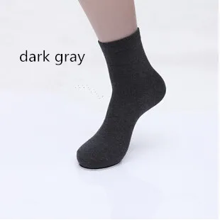 2016 новые популярные хлопковые классические деловые мужские носки однотонные