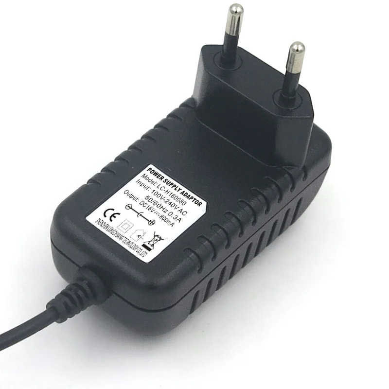 

Новинка, зарядное устройство VORED 16V80 0mA, адаптер питания, вилка стандарта США/ЕС/Великобритании/Австралии, конвертер постоянного тока 5,5 мм x 2,...
