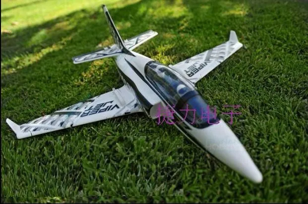 Мини Viper 50 мм rc Самолет jet hobby EPO PNP - Цвет: black