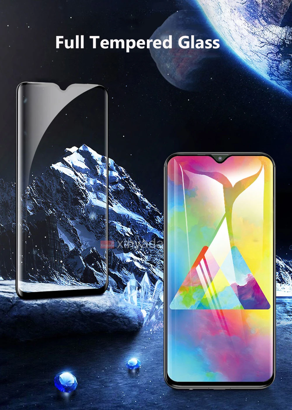 Закаленное стекло для Samsung Galaxy M10 M20 M30 A10 A30 A50 A40 A70 S10 Plus S10e защита экрана ЖК пленка