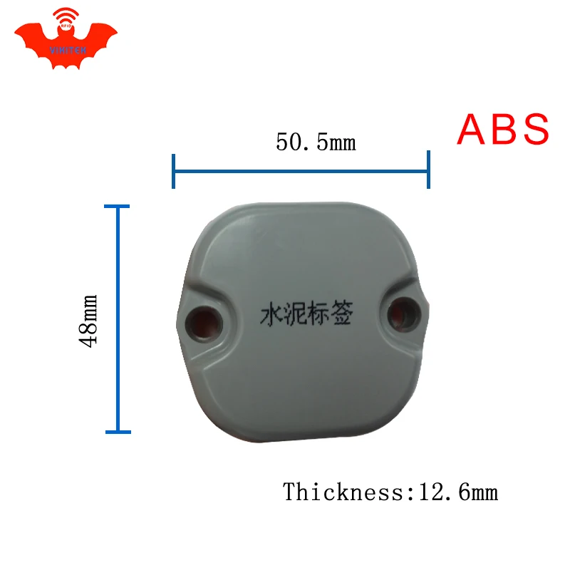 UHF RFID бетонная метка omni ID 915 МГц 868 Impinj Monza4QT EPC 5 шт. Бесплатная доставка Прочная ABS