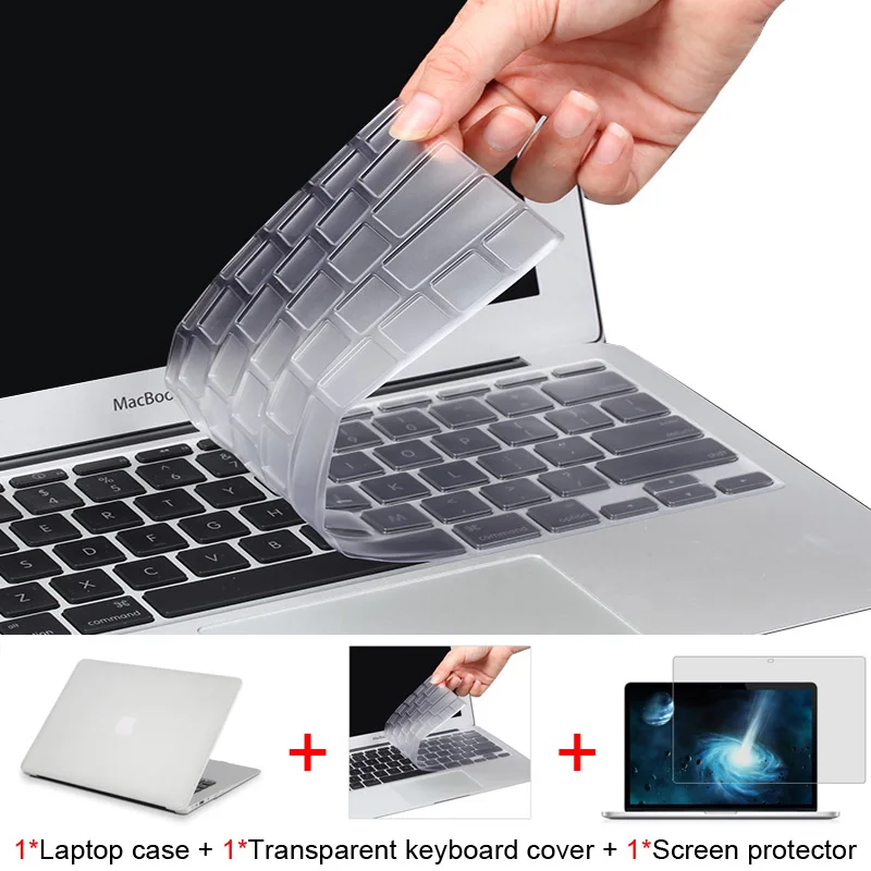 Чехол 3 в 1 для ноутбука Apple MacBook Air Pro Retina 11 12 13 15 дюйма с сенсорной панелью 13|Сумки и
