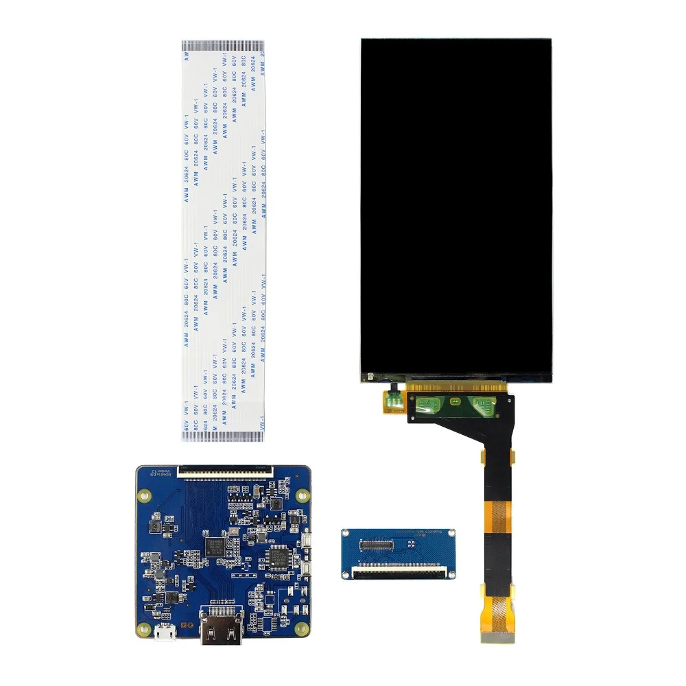 Плата контроллера H DMI к MIPI LCD с 5 дюймовым 1440x2560 LS055R1SX04 IPS ЖК-экран | Электроника