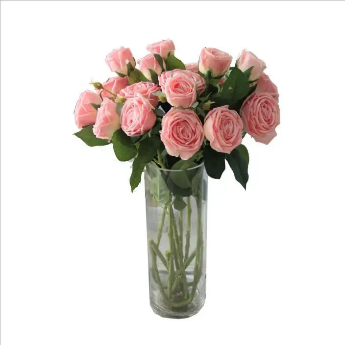 roses Artificial Flower High-grade silk flowers Wedding home decoration a bouquet of rose flower | Дом и сад