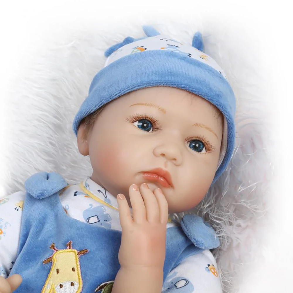 55 см парные куклы мягкие силиконовые виниловые для младенцев Brinquedos Для девочек и