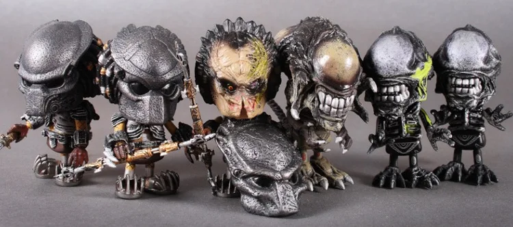 Экшн-фигурка Alien Hunter Predator Primevil 8 см волк хищник COSBABY AVP ПВХ игрушка-модель | Игрушки