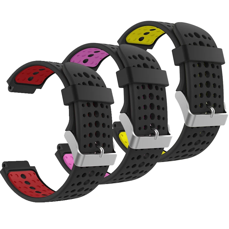 Силиконовый сменный ремешок для часов Garmin Forerunner 230 235 220 620 630 735 Браслет|Ремешки