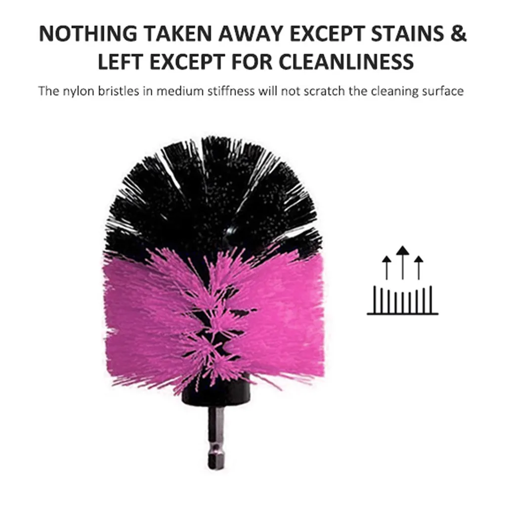 3 Piece Scrub Brush Power Drill Cleaning Tub Cleaner Combo Tool Kit Perfect for Grout | Дом и сад