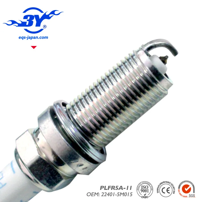 6 шт. дважды покрытая платиной Свеча зажигания PLFR5A 11 PLFR5A11 для 6240 22401 5M015 224015M015 SK16HR11