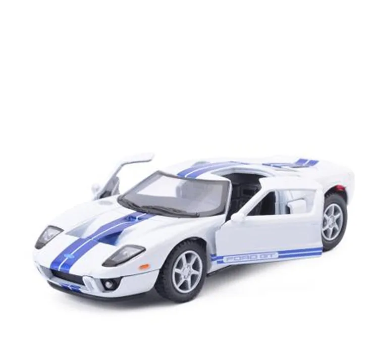 Высокая моделирования Ford GT Модель спортивного автомобиля, 1: 36 масштаб сплава оттягивать назад модель автомобиля игрушка, 2 открыть дверь